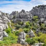 El Torcal con guía paisaje karstico