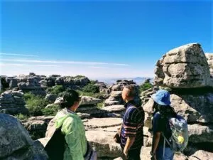 El Torcal con guía