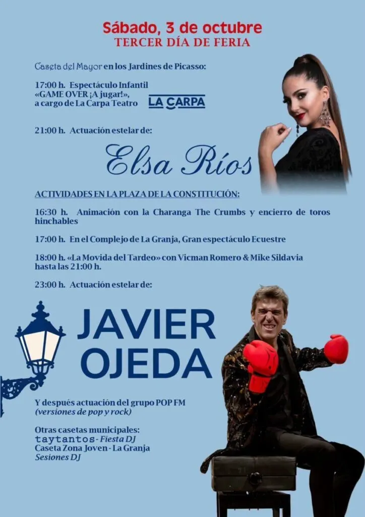 feria de torrox 2026 actuaciones