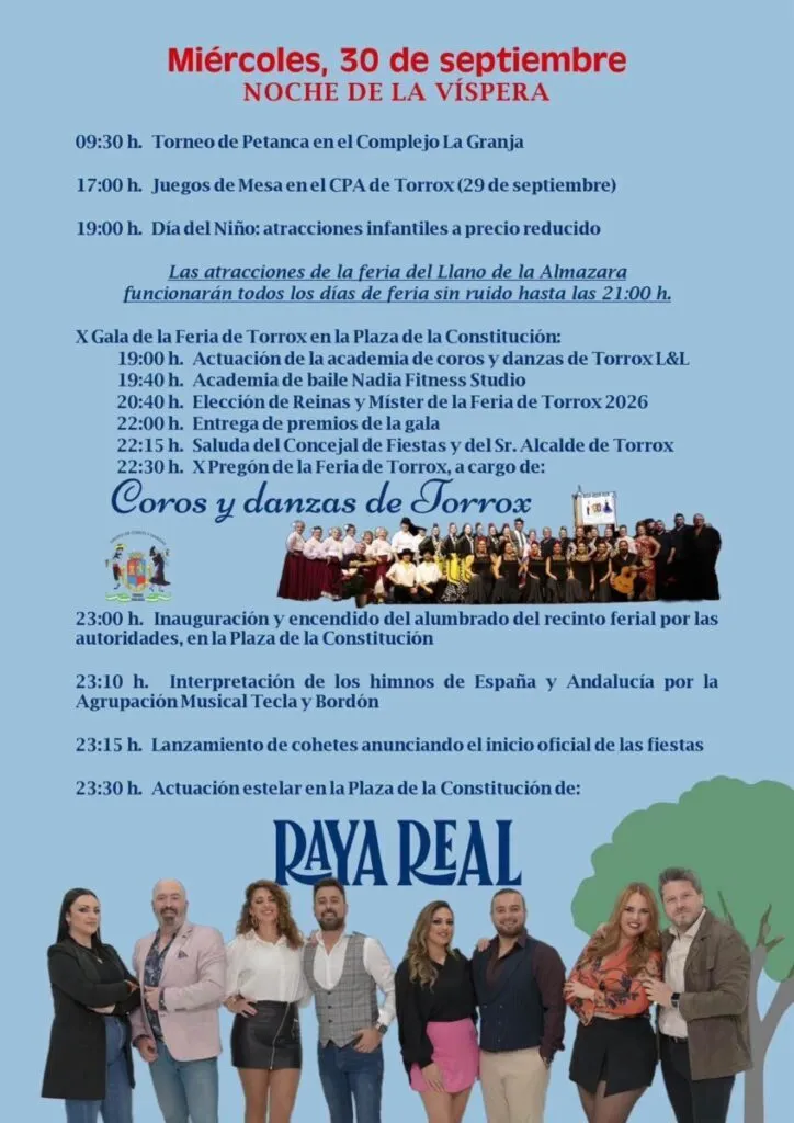feria de torrox 2026 programa