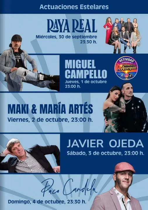 torrox fair 2026 concerts programme