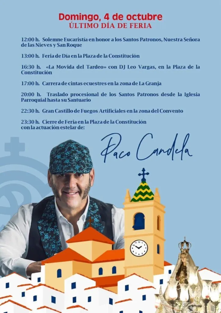 torrox fair 2026 schedule concerts programme