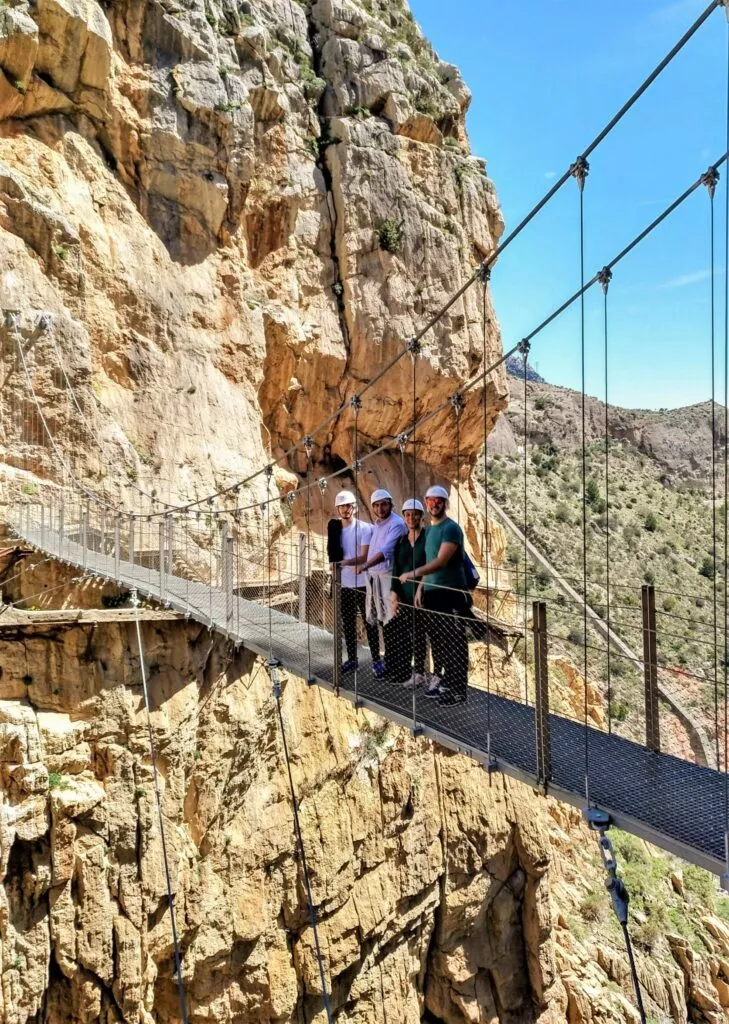 caminito del rey visite guidee en francais