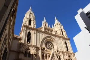 malaga visite en français : église