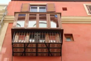 malaga visite avec guide : facade en centre ville
