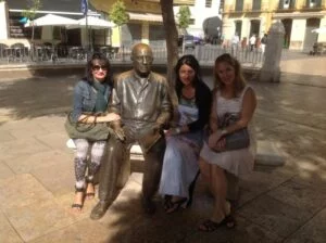malaga statue Picasso