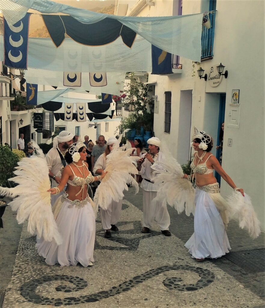Frigiliana festival 3 culturas en el barrio morisco