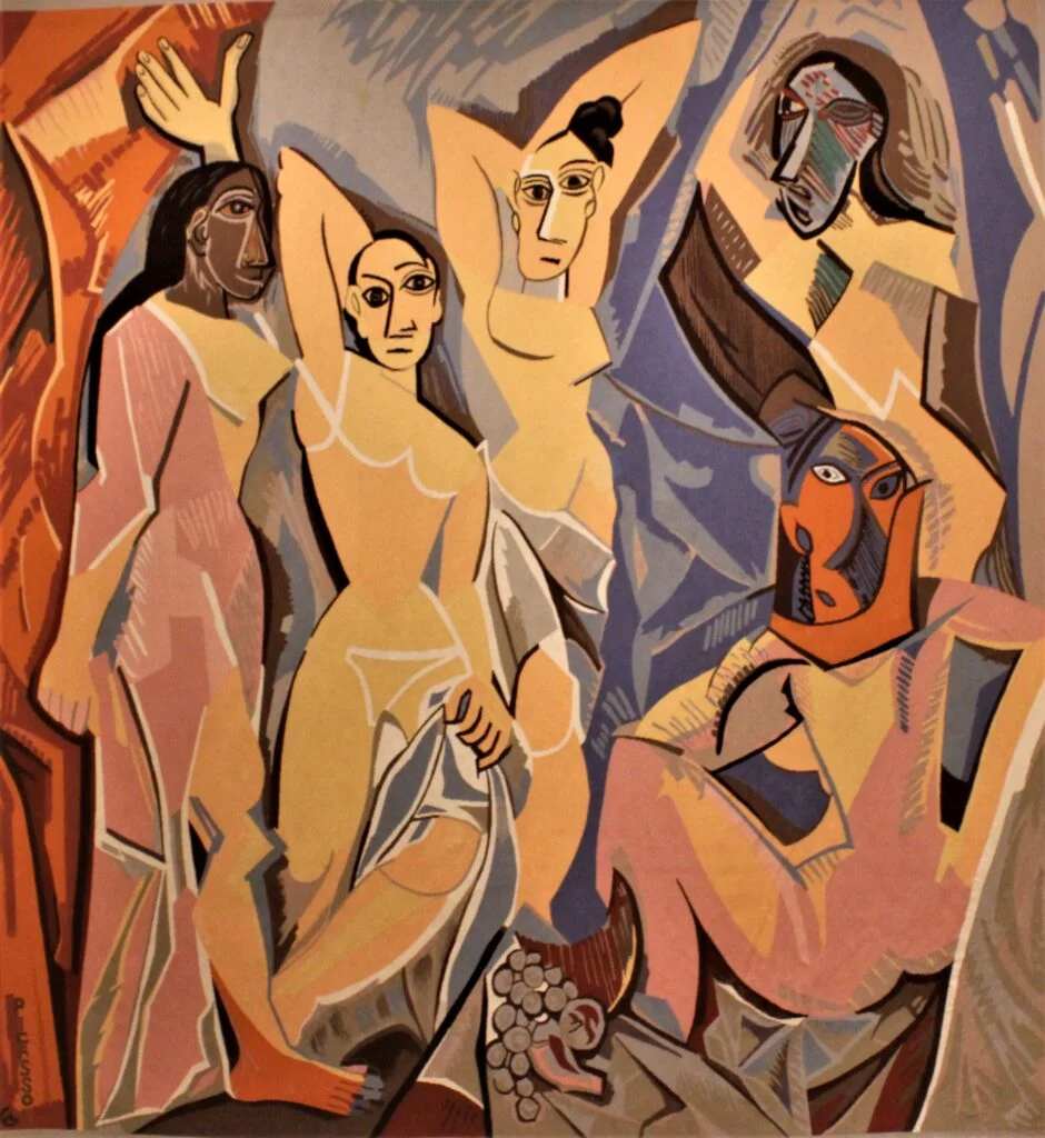 les demoiselles d'Avignon de Picasso