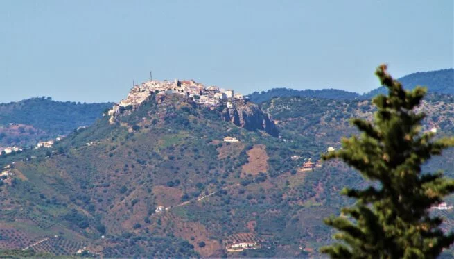 Alcaucin vista de Comares