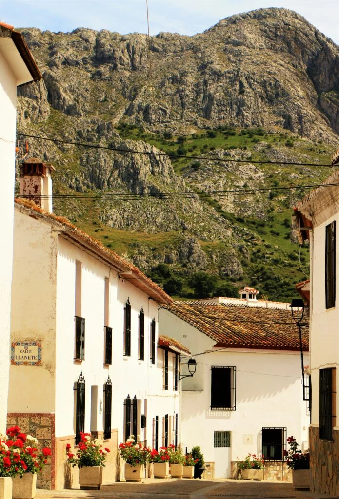 Alfarnatejo calle del pueblo