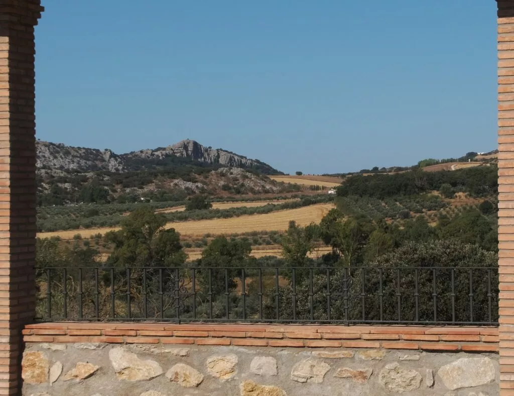 alfarnatejo mirador entrada del pueblo
