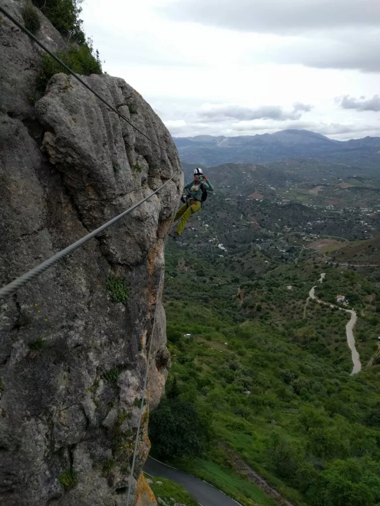 costa del sol via ferrata à Comares