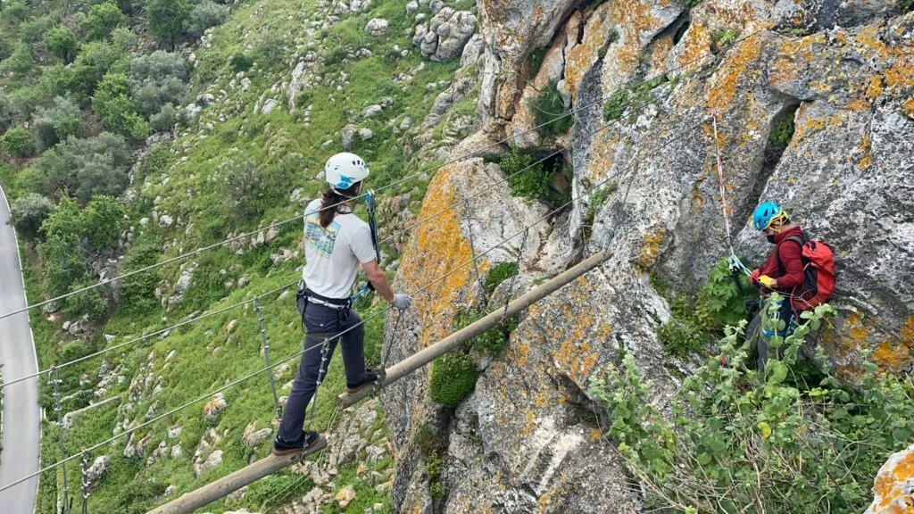 costa del sol via ferrata à Comares