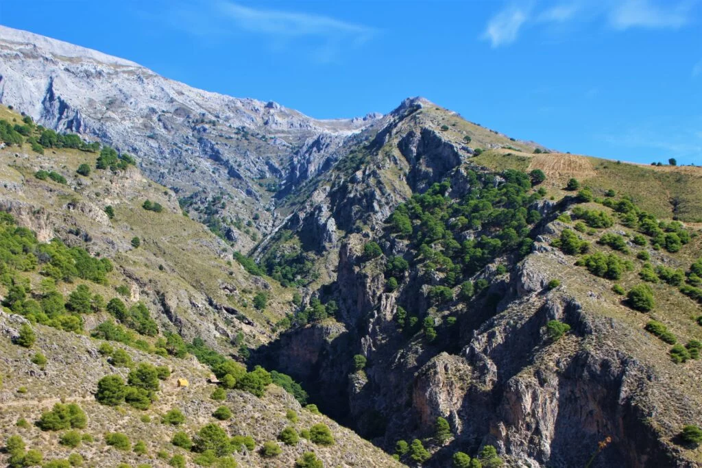 randonnée el saltillo à Canillas de Aceituno