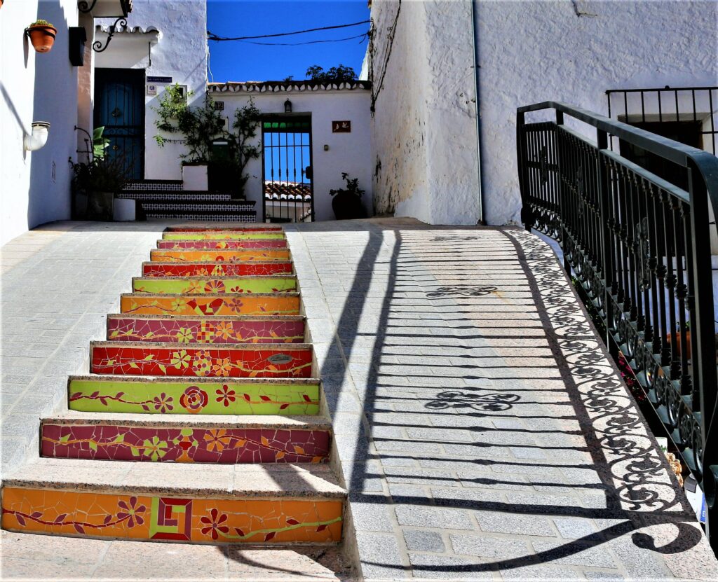 Moclinejo calle en Axarquia