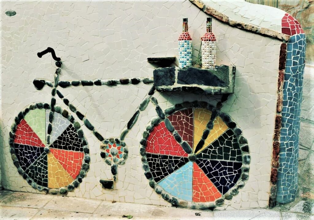 Moclinejo ceramica bici