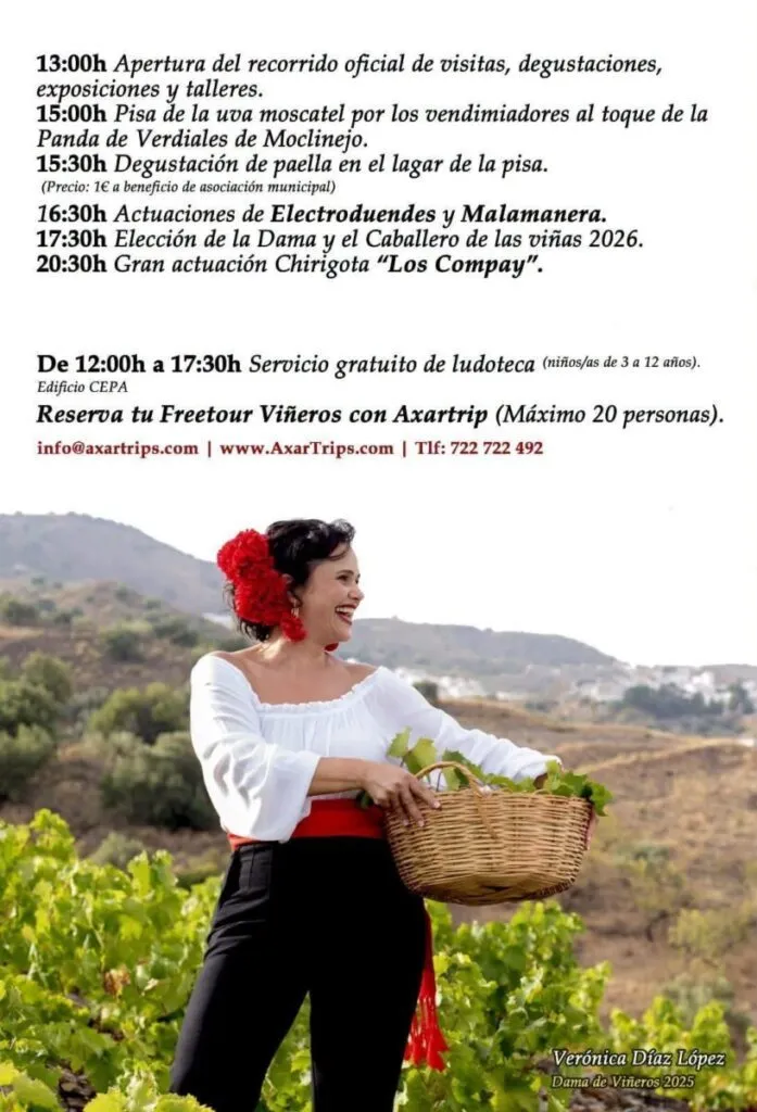 moclinejo fiesta de los vineros 2026 programa
