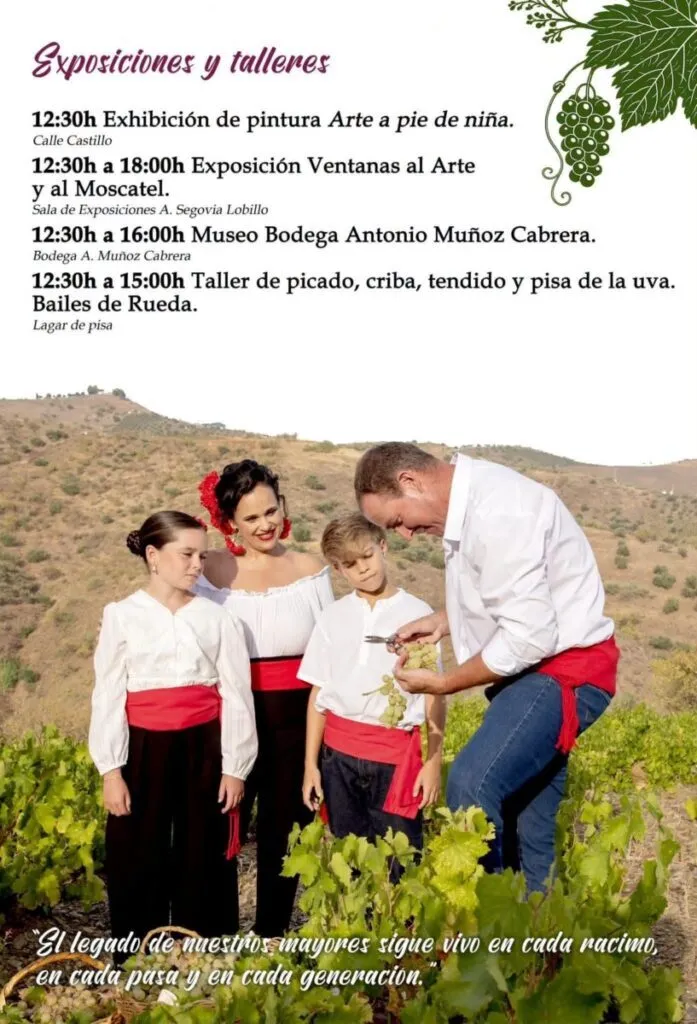 moclinejo wine vineyards fiesta 2026