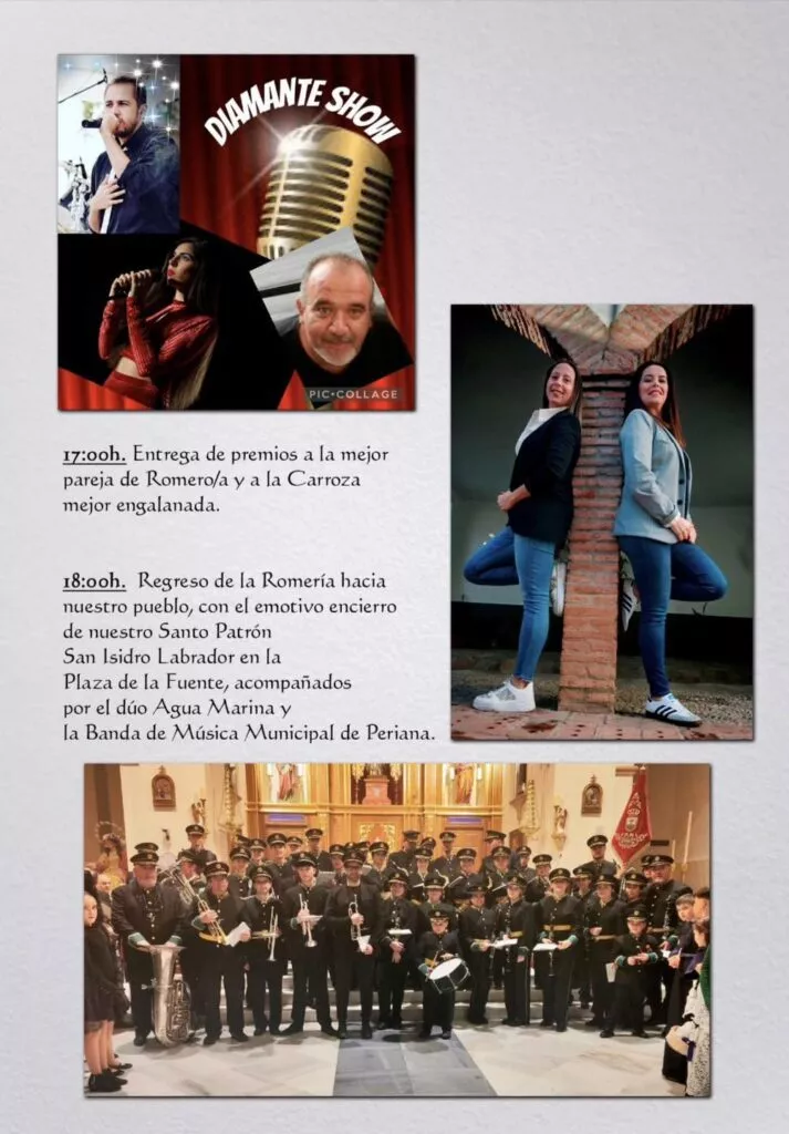 periana fiesta san isidro y romeria 2025 regreso romeria 11