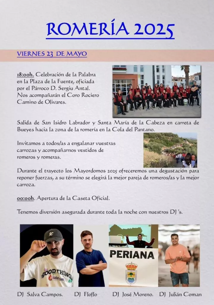 periana fiesta san isidro y romeria 2025 salida 7