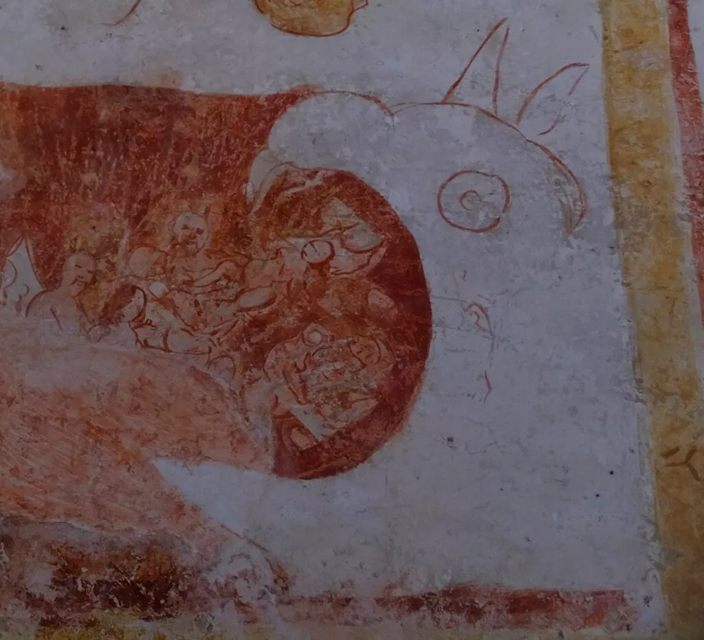 pinturas iglesia de benaque