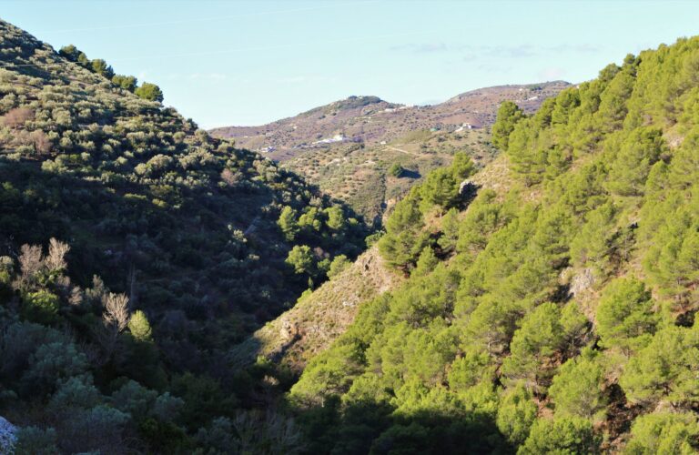 Randonnée en Andalousie Fabrica de la luz à Canillas de Albaida