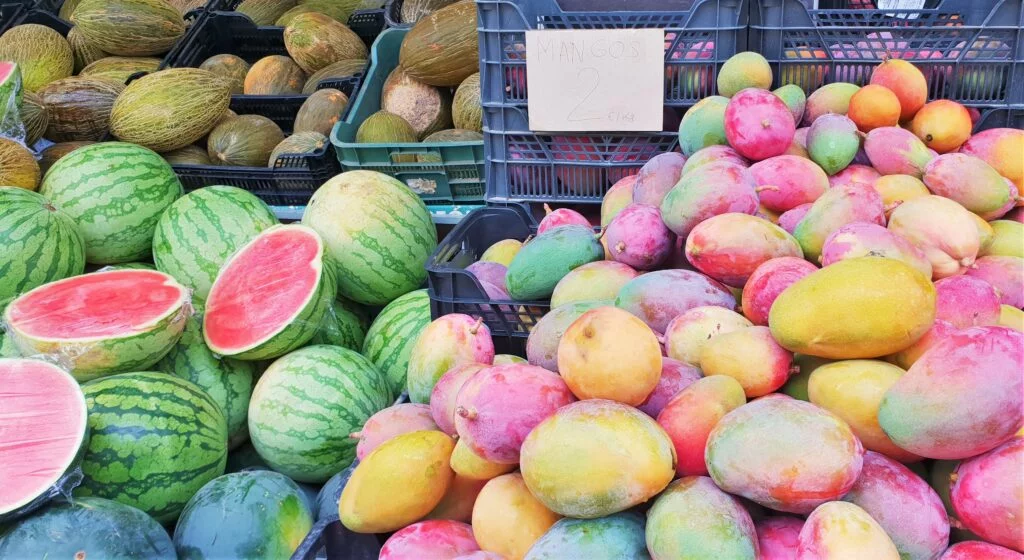 torre del mar tienda frutas tropicales