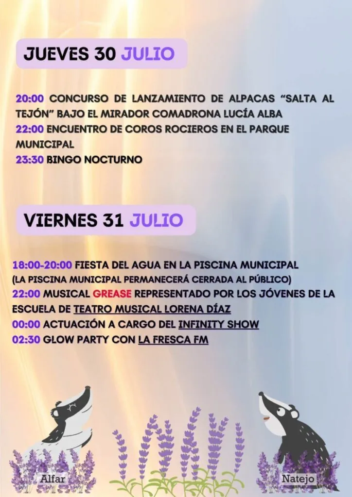 Alfarnatejo fiesta del gazpacho 2026 programa