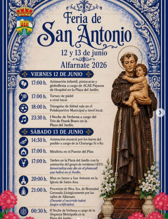 alfarnate feria de san antonio 2026 programacion