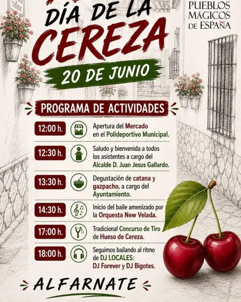 alfarnate fiesta de la cereza 2026 programa actuaciones