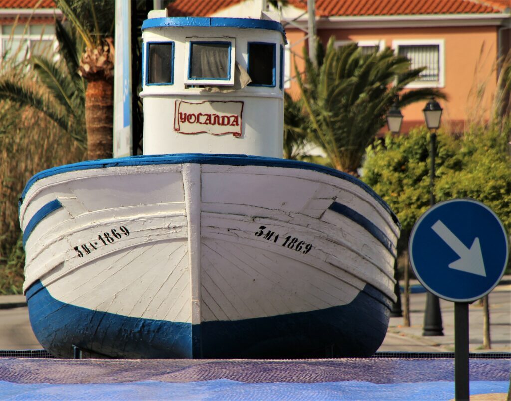 caleta de velez things to see boat on the street