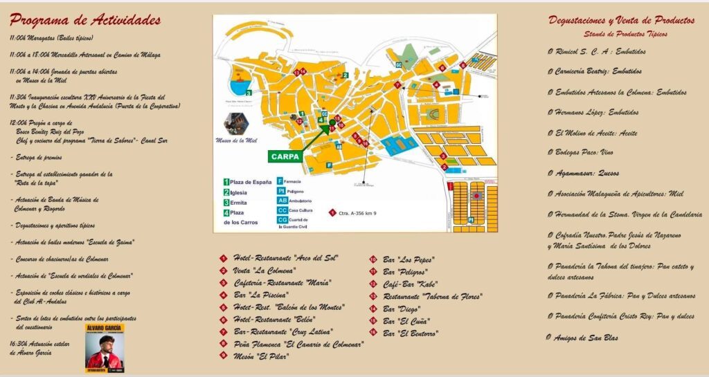 colmenar fiesta mosto chacina 2025 programa