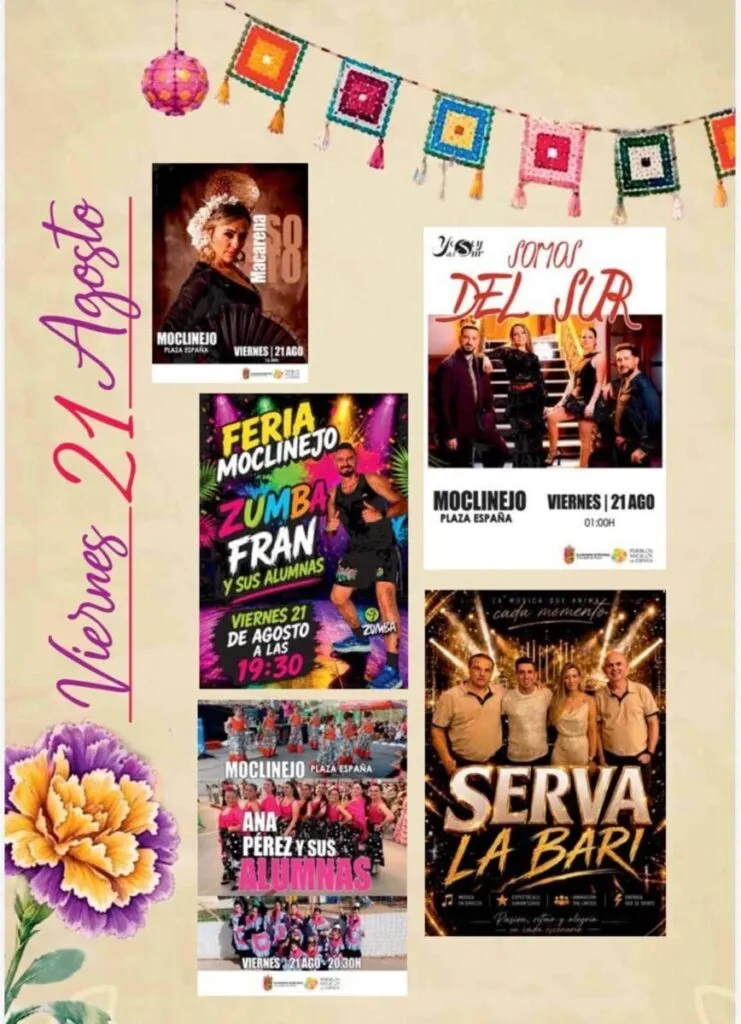 feria de moclinejo programacion 2026
