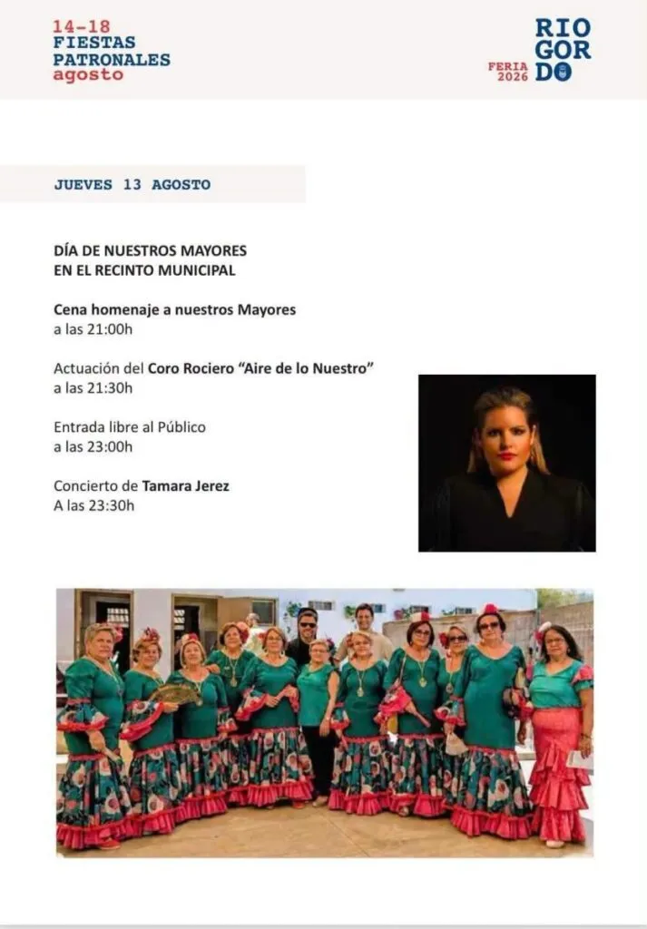 feria de riogordo 2026 programa