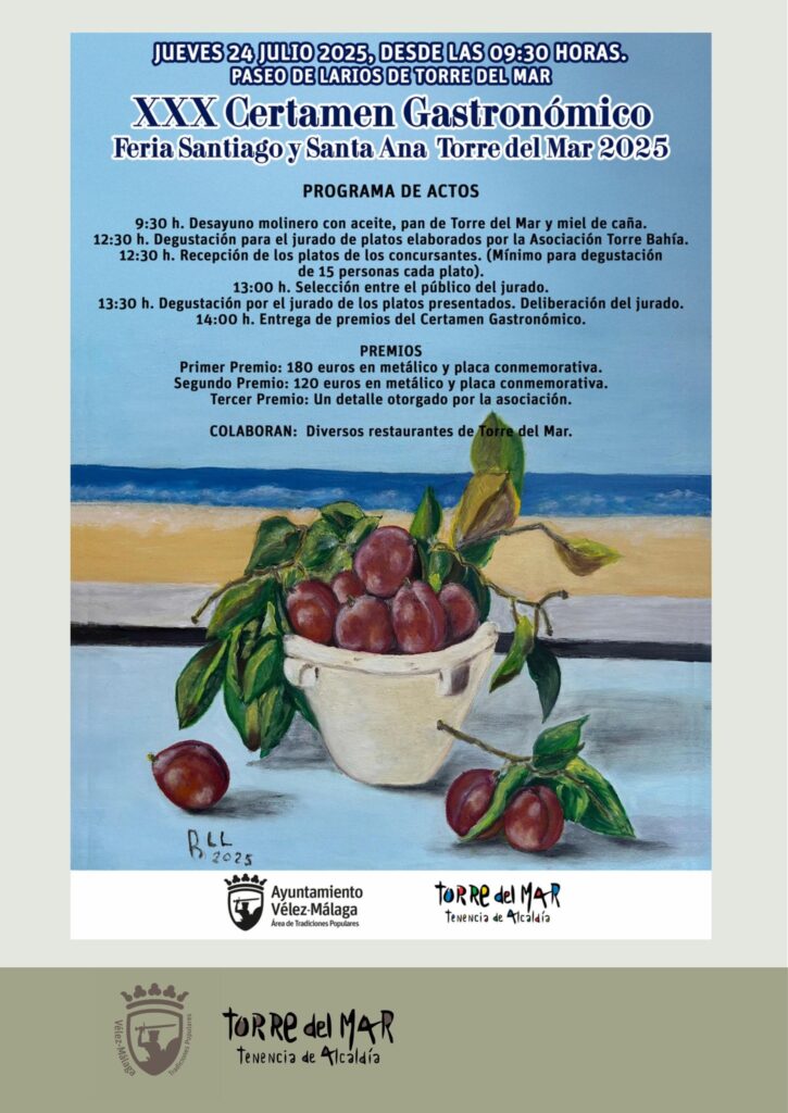 feria de torre del mar 2025 certamen gastronomico