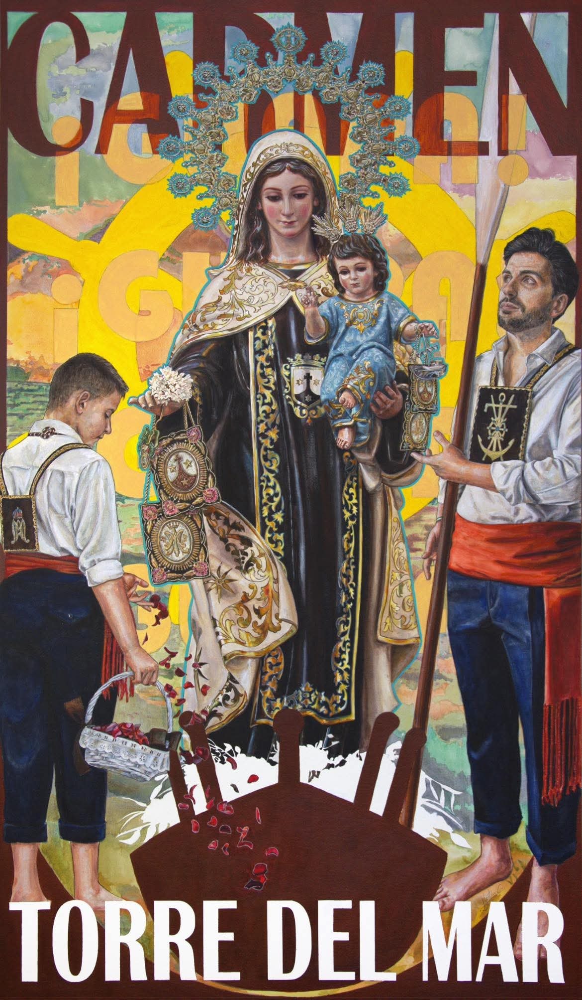 feria-de-torre-del-mar-2025-procesion-virgen-del-carmen