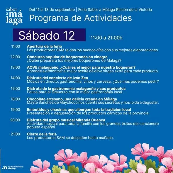 feria sabor a malaga 2026 rincon de la victoria fiesta boqueron programa