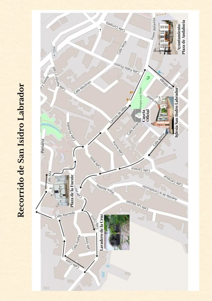 feria y romeria de san isidro 2026 en periana recorrido