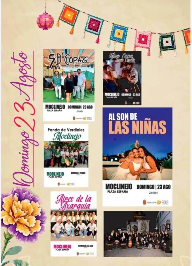 moclinejo fair 2026 schedule