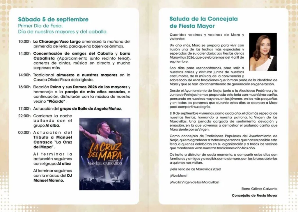 nerja maro feria de las maravillas 2026