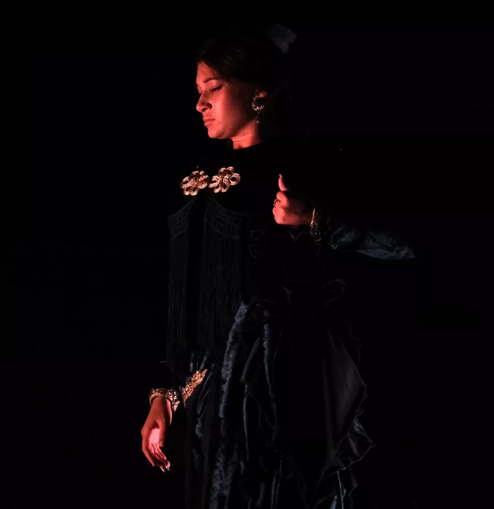 paula carmona en festival flamenco de benamargosa