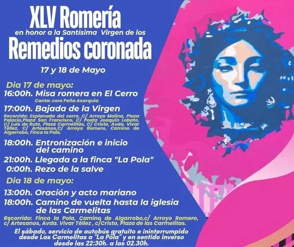 romeria-remedios-velez-malaga-recorrido-2025-y-horarios