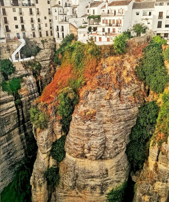 ronda tour from nerja : view on the village