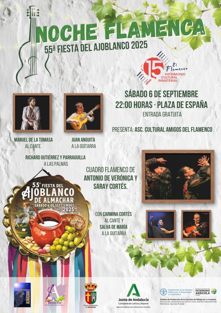 almachar ajoblanco festival 2025 programme
