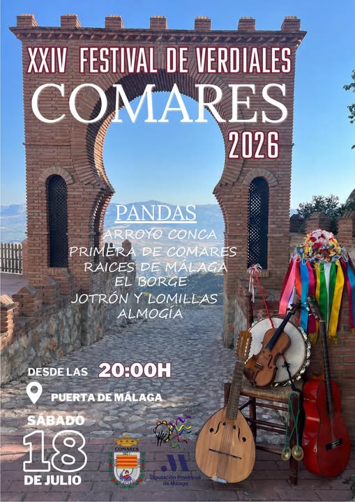 comares festival de verdiales 2026 julio programa