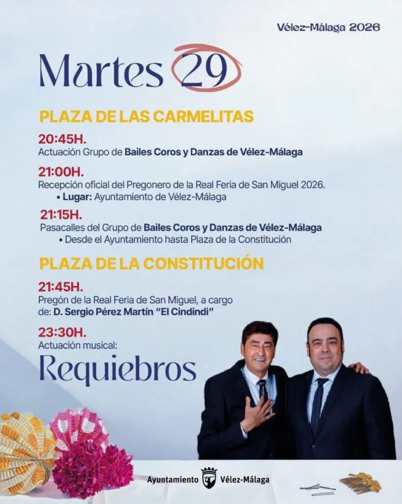 feria de velez malaga 2026 programa