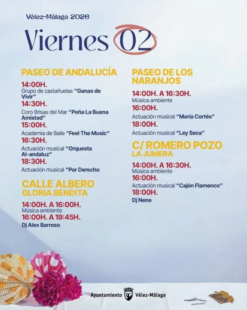 feria de velez malaga 2026 san miguel programa 2