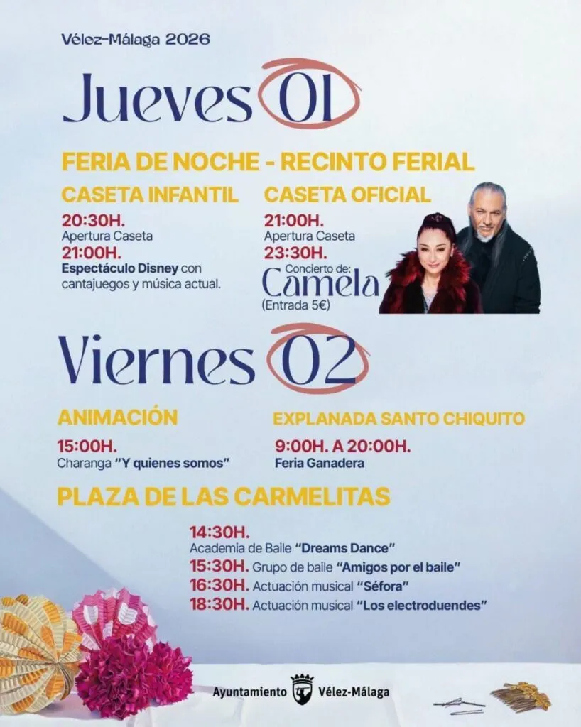 feria de velez malaga 2026 san miguel programa