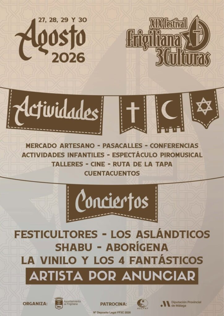frigiliana festival 3 culturas 2026 feria andalucia fiesta malaga