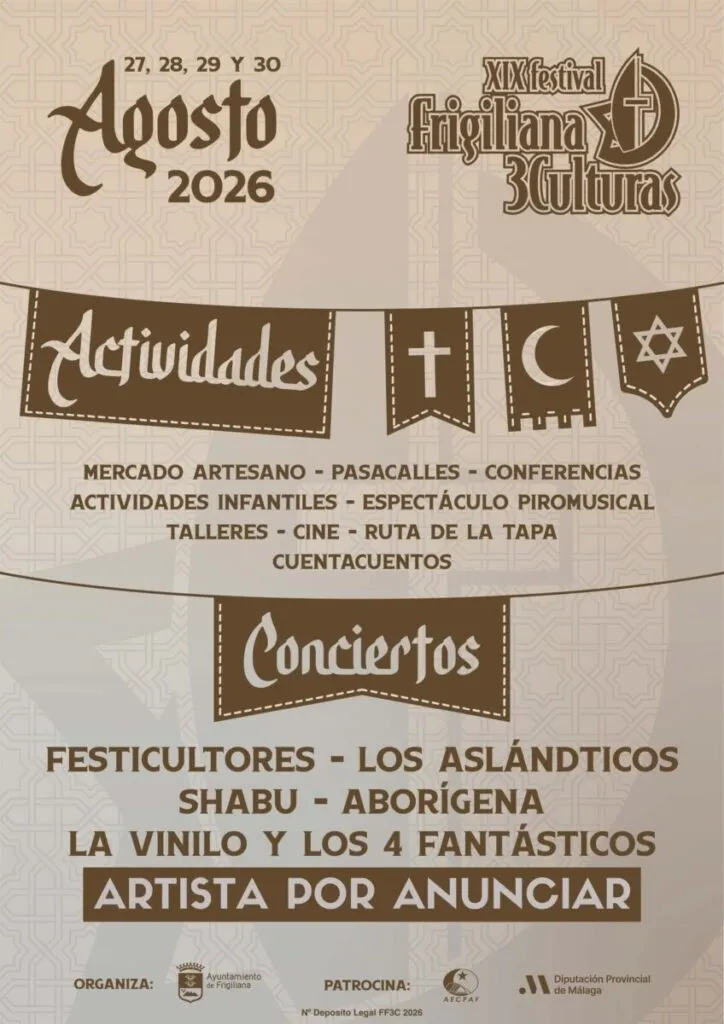 frigiliana festival 3 culturas 2026 feria andalucia malaga fiesta